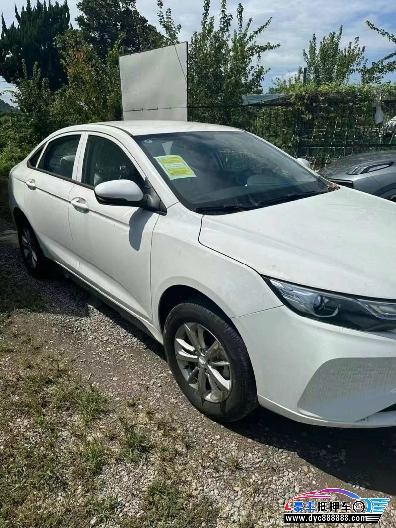 24年吉利帝豪轿车抵押车出售