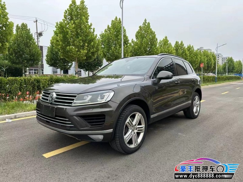 17年大众途锐SUV抵押车出售