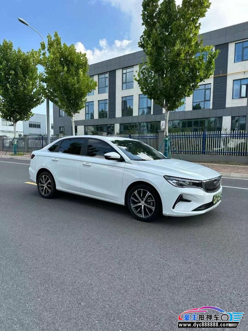 22年吉利帝豪轿车抵押车出售