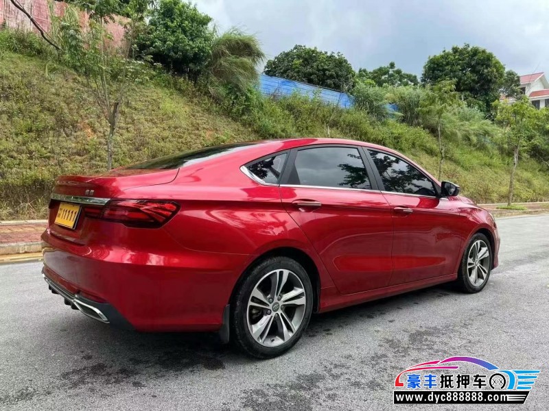 19年吉利缤瑞轿车抵押车出售