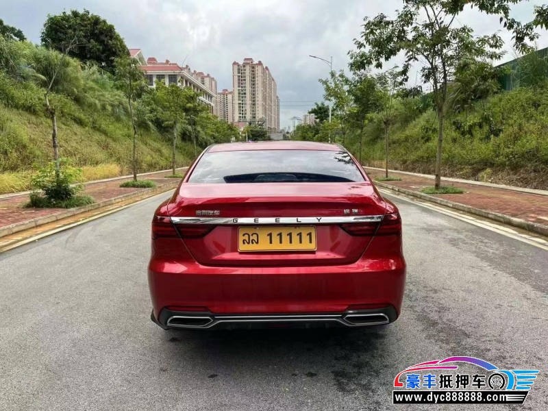 19年吉利缤瑞轿车抵押车出售