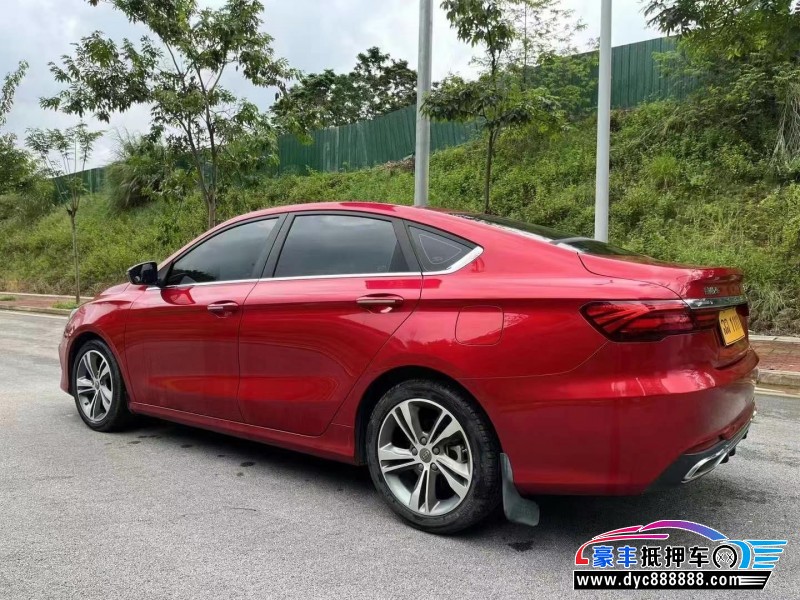 19年吉利缤瑞轿车抵押车出售