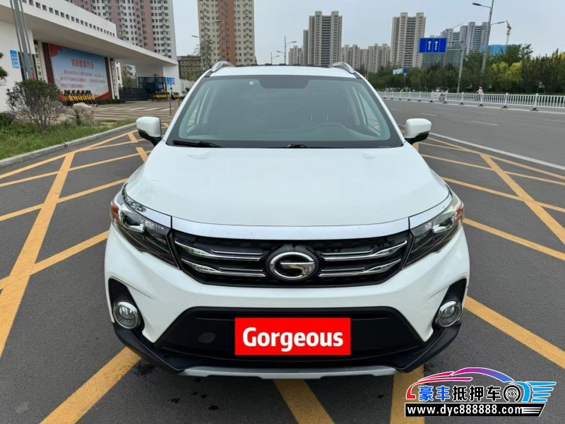 19年传祺gs3轿车抵押车出售