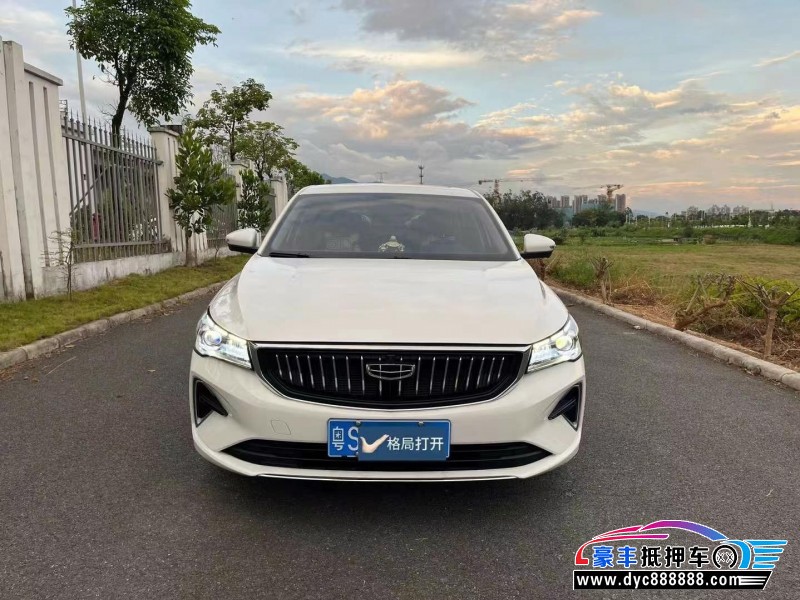 23年吉利帝豪轿车抵押车出售