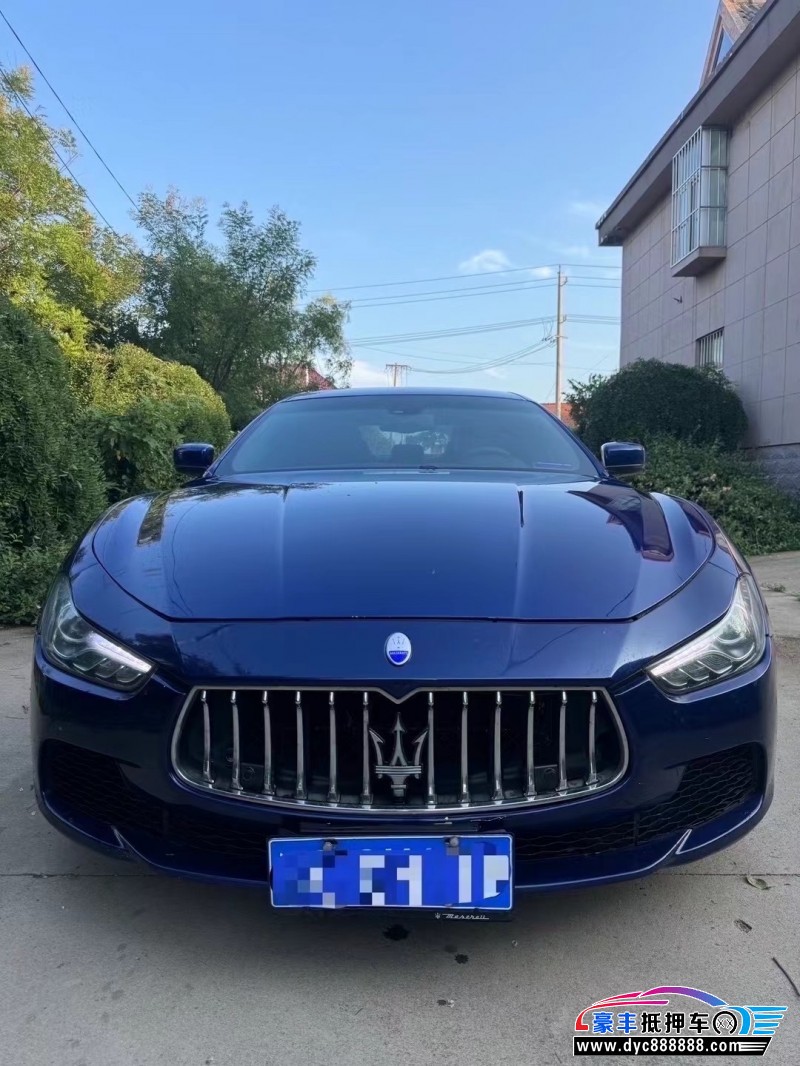 15年玛莎拉蒂Ghibli轿车抵押车出售