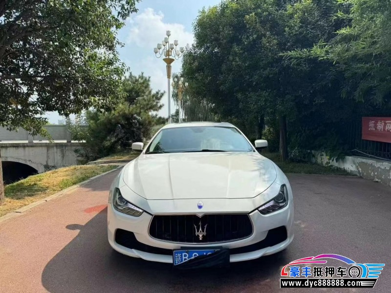 17年玛莎拉蒂Ghibli轿车抵押车出售