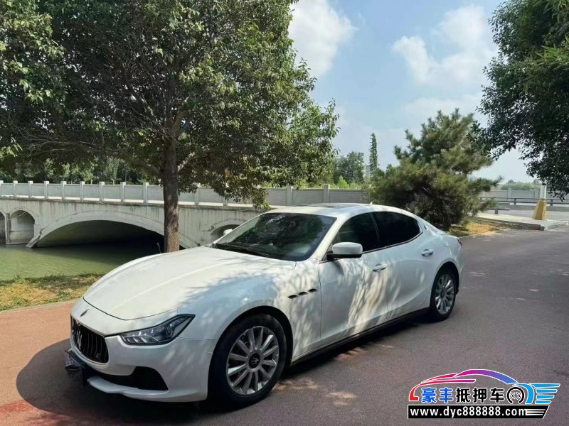 17年玛莎拉蒂Ghibli轿车抵押车出售