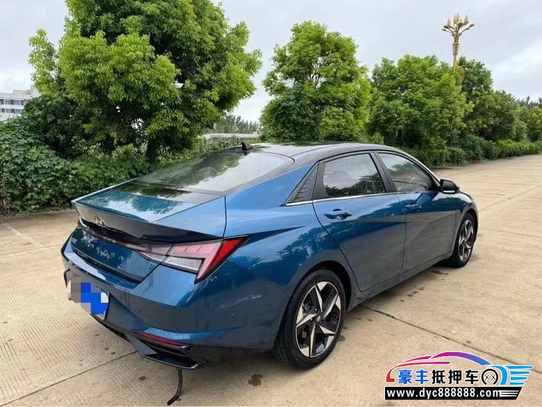 21年现代伊兰特轿车抵押车出售