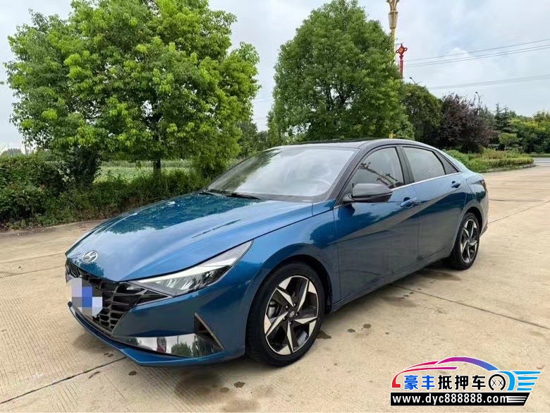 21年现代伊兰特轿车抵押车出售