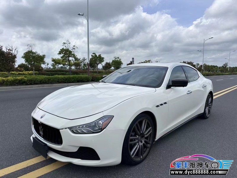 15年玛莎拉蒂Ghibli轿车抵押车出售