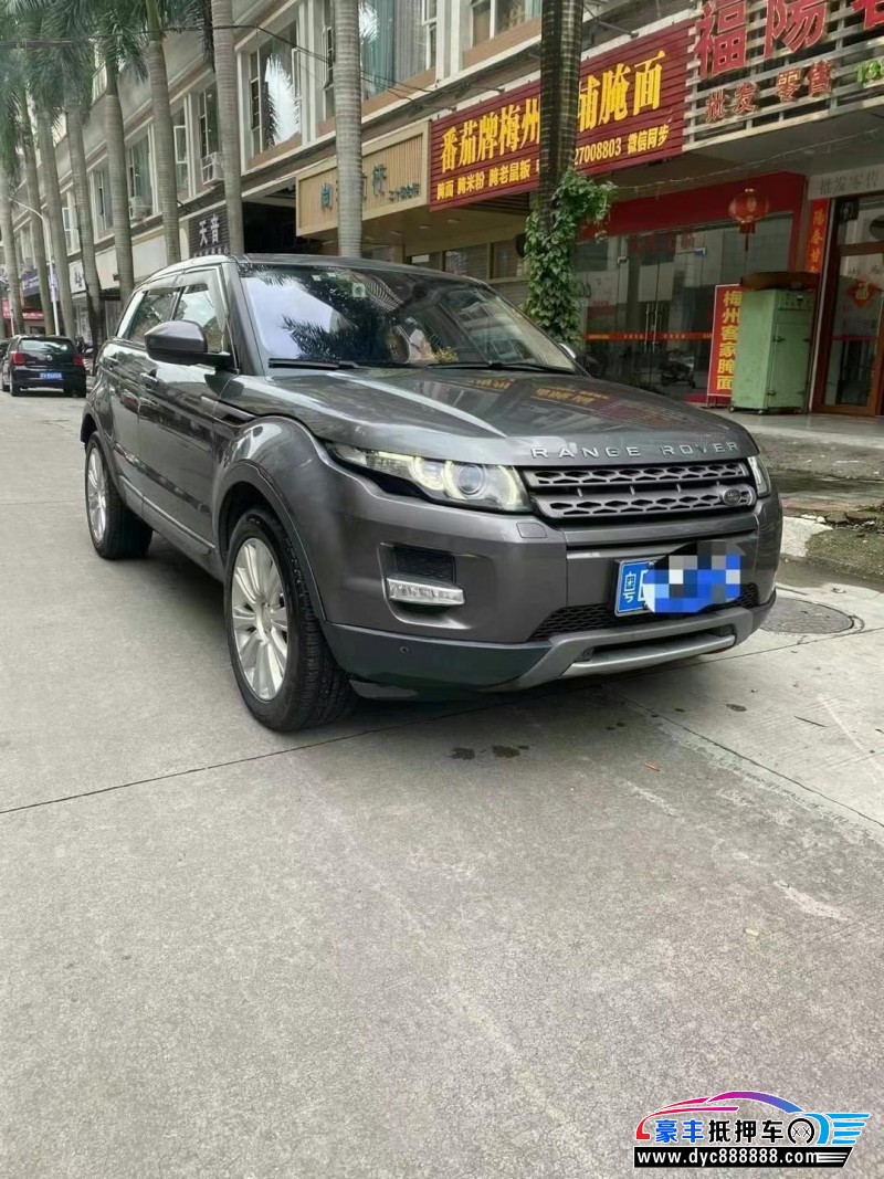 15年路虎揽胜极光轿车抵押车出售