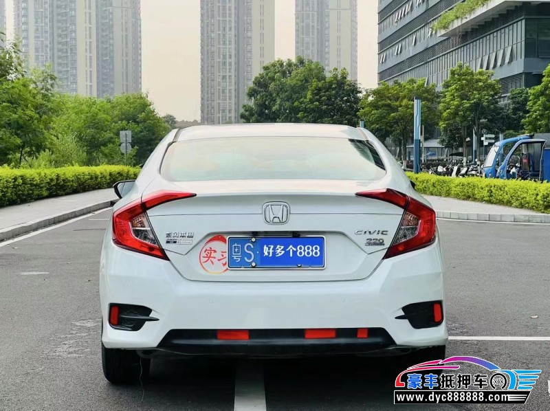 19年本田思域轿车抵押车出售