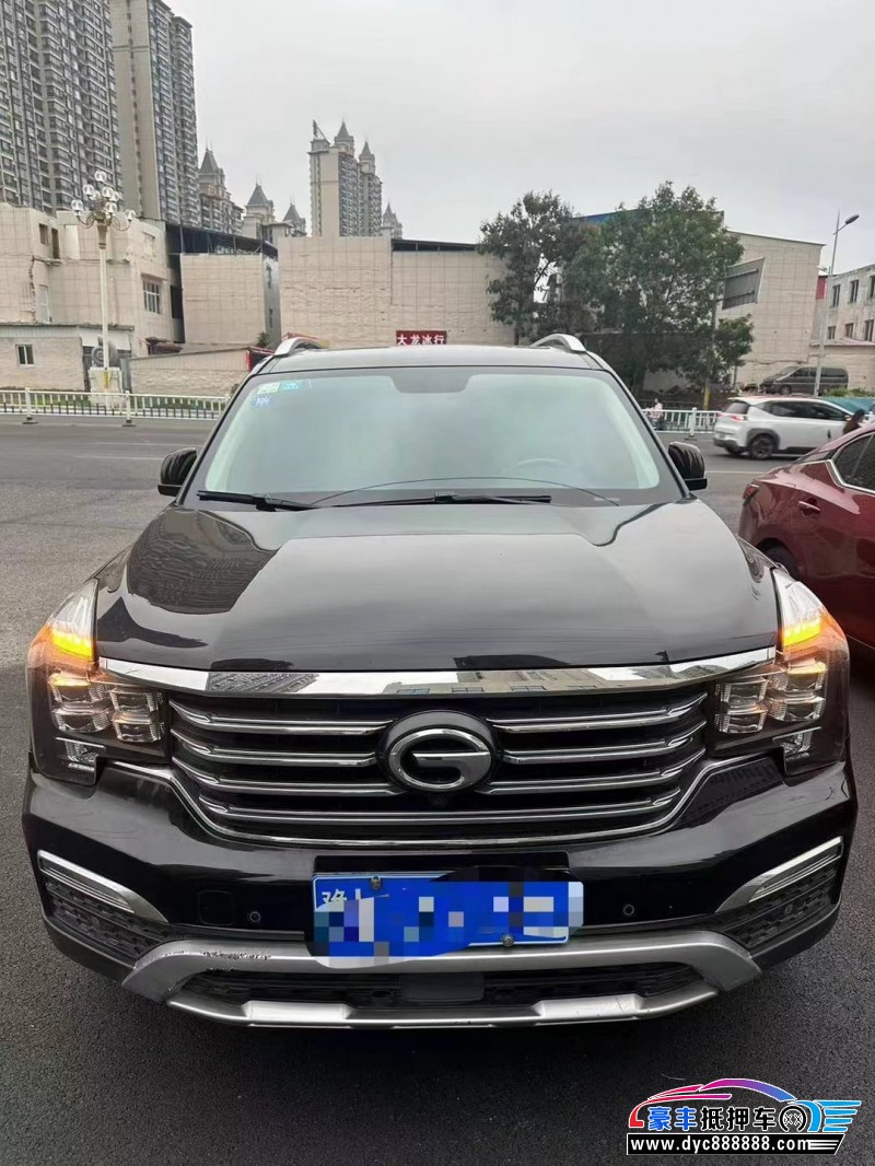 18年传祺GS8轿车抵押车出售