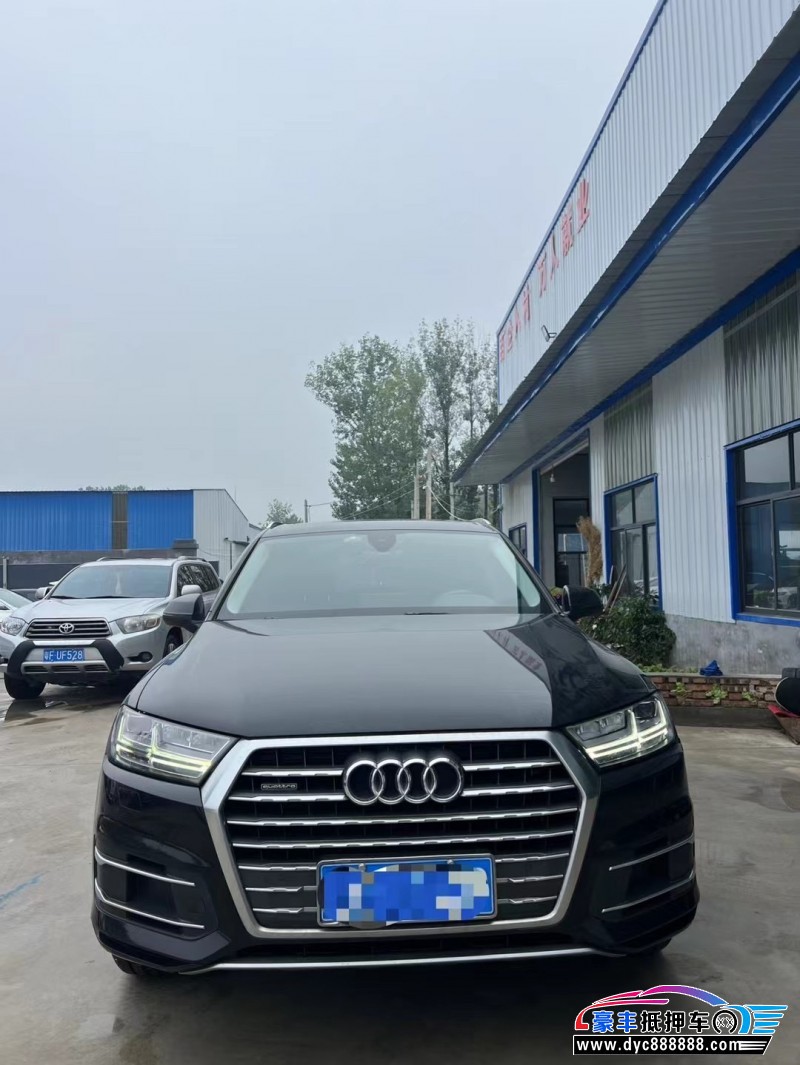 18年奥迪Q7轿车抵押车出售