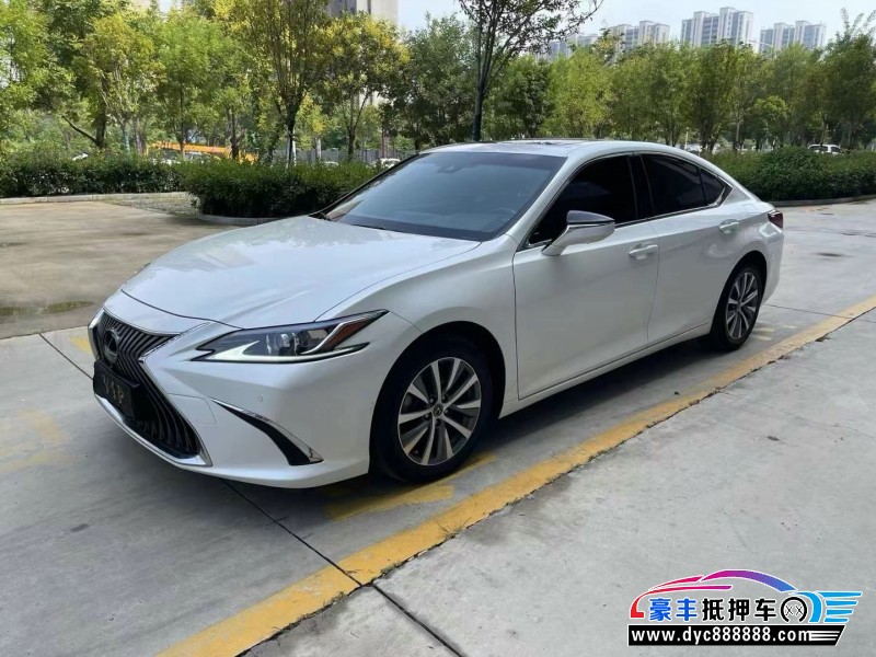 19年雷克萨斯ES轿车抵押车出售