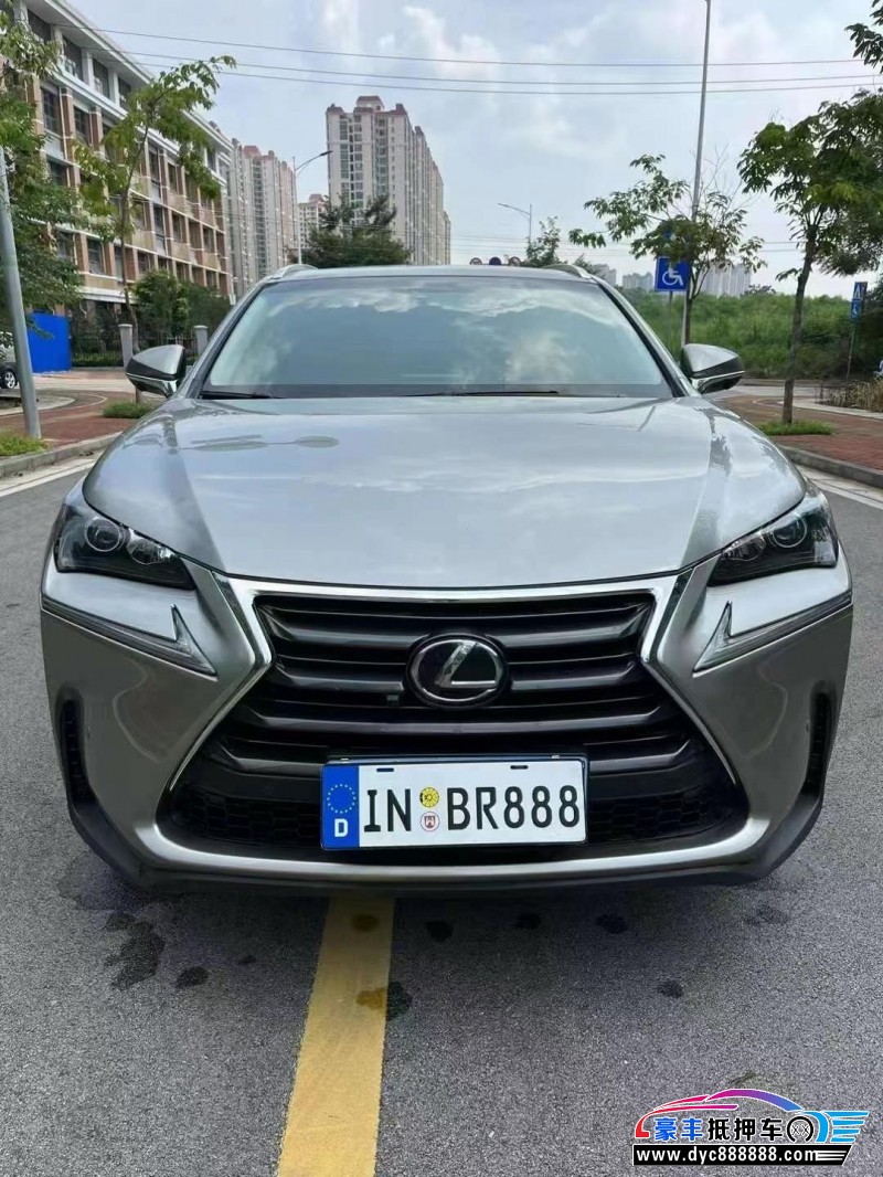 17年雷克萨斯NX轿车抵押车出售