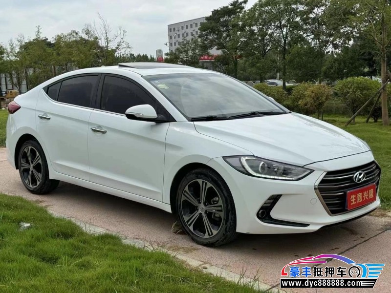 19年现代领动轿车抵押车出售