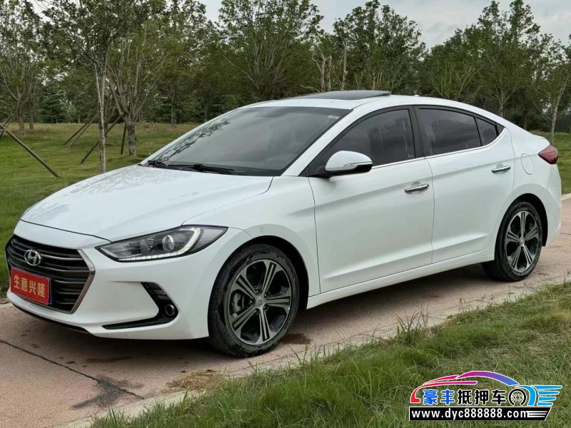 19年现代领动轿车抵押车出售