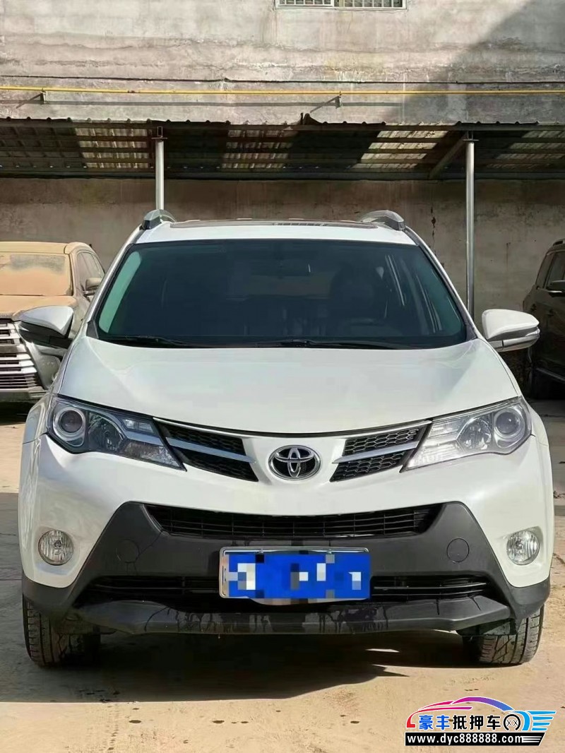 16年丰田RAV4轿车抵押车出售