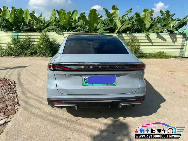 23年吉利银河L6轿车抵押车出售