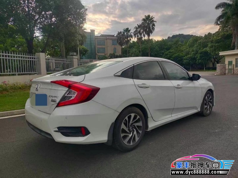 18年本田思域轿车抵押车出售