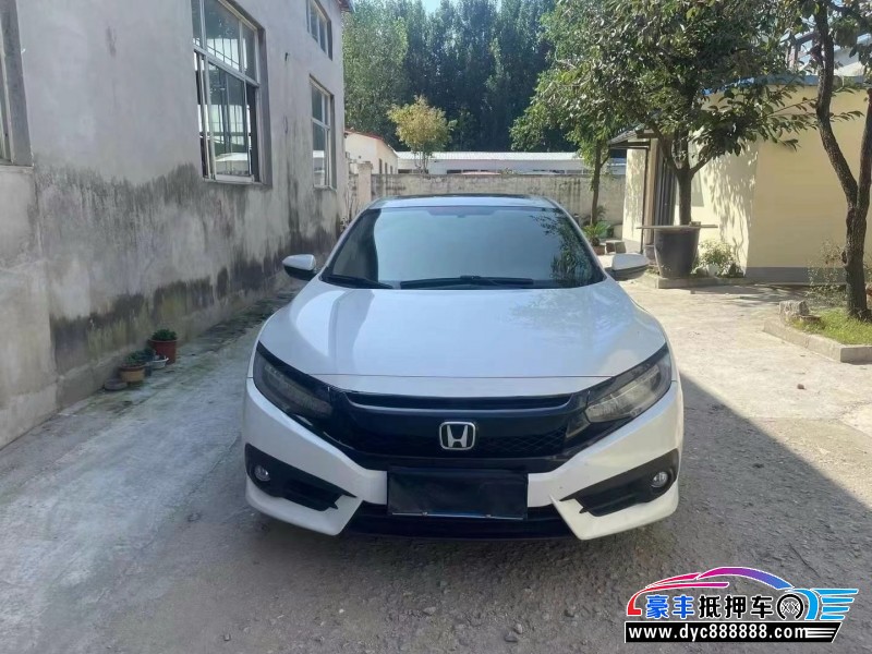 16年本田思域轿车抵押车出售