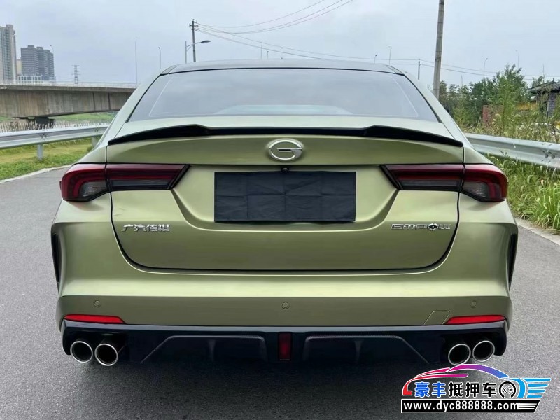 22年传祺影豹轿车抵押车出售