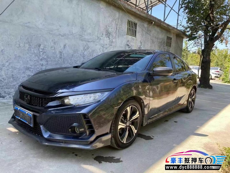 19年本田思域轿车抵押车出售