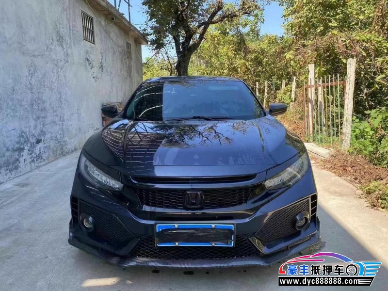 19年本田思域轿车抵押车出售