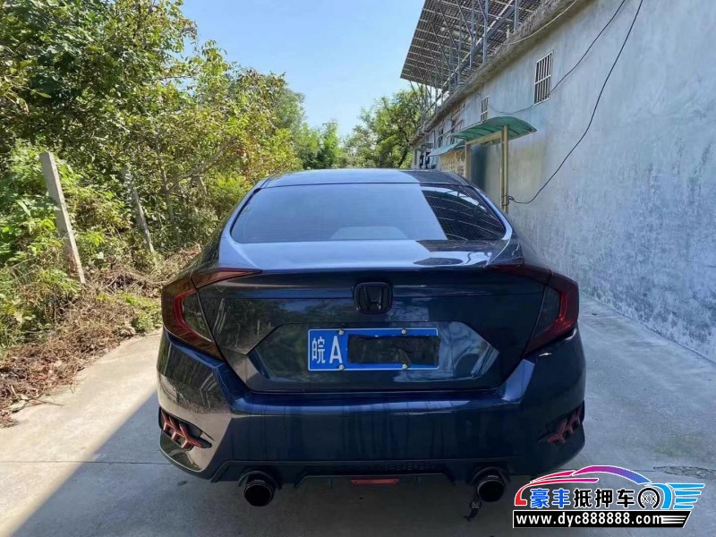 19年本田思域轿车抵押车出售