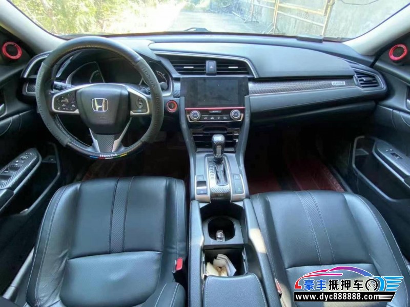 19年本田思域轿车抵押车出售