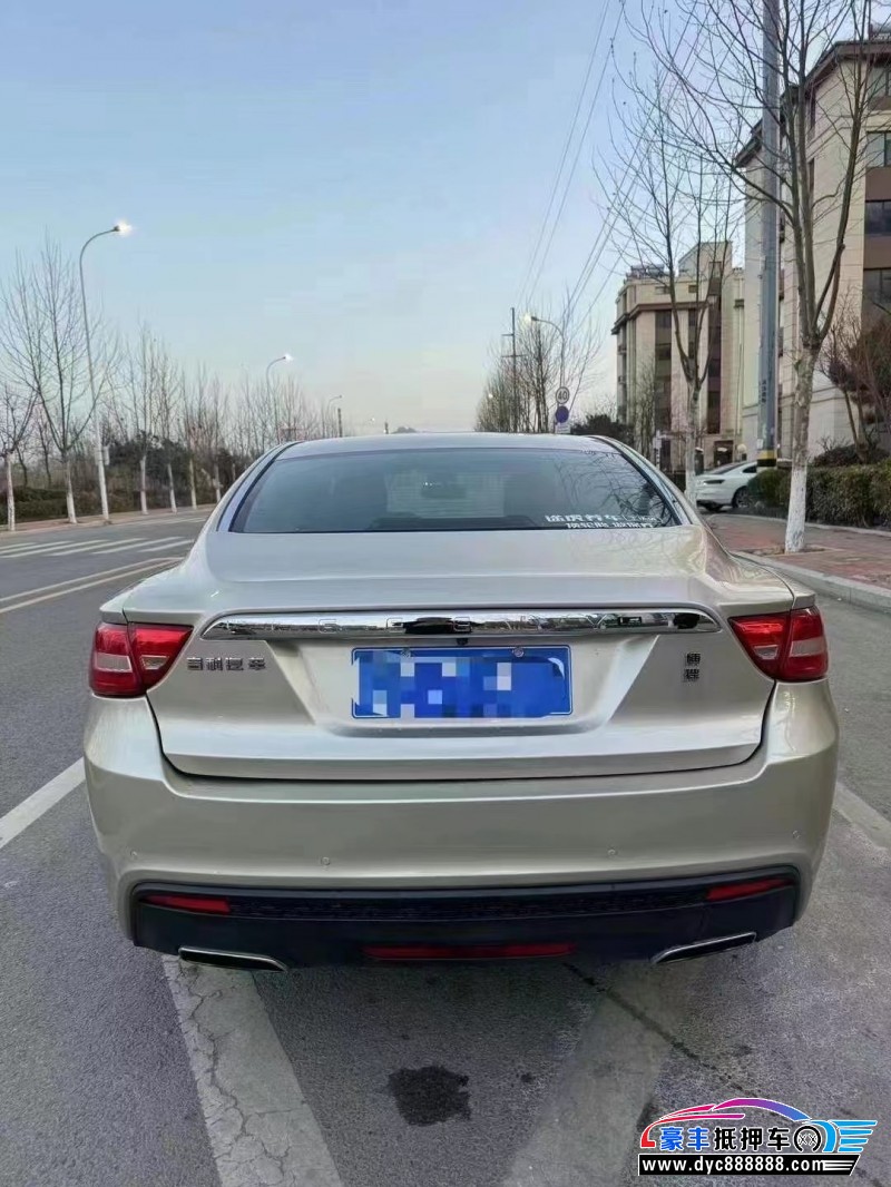 16年吉利博瑞轿车抵押车出售