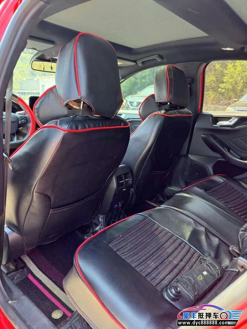 19年福特福克斯轿车抵押车出售