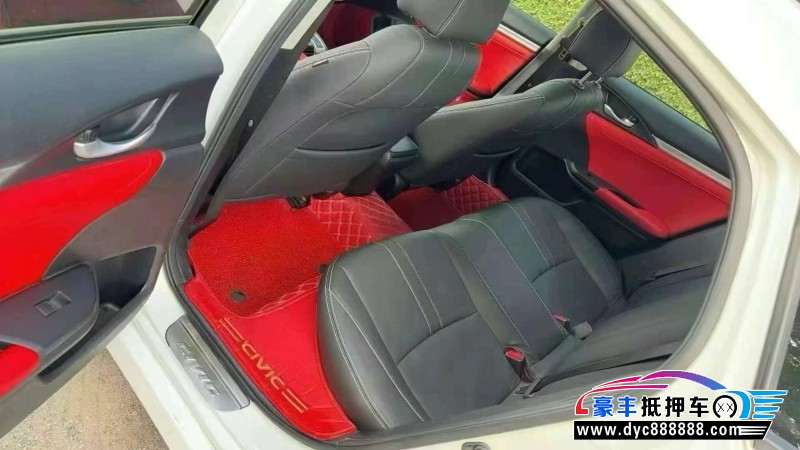 16年本田思域轿车抵押车出售