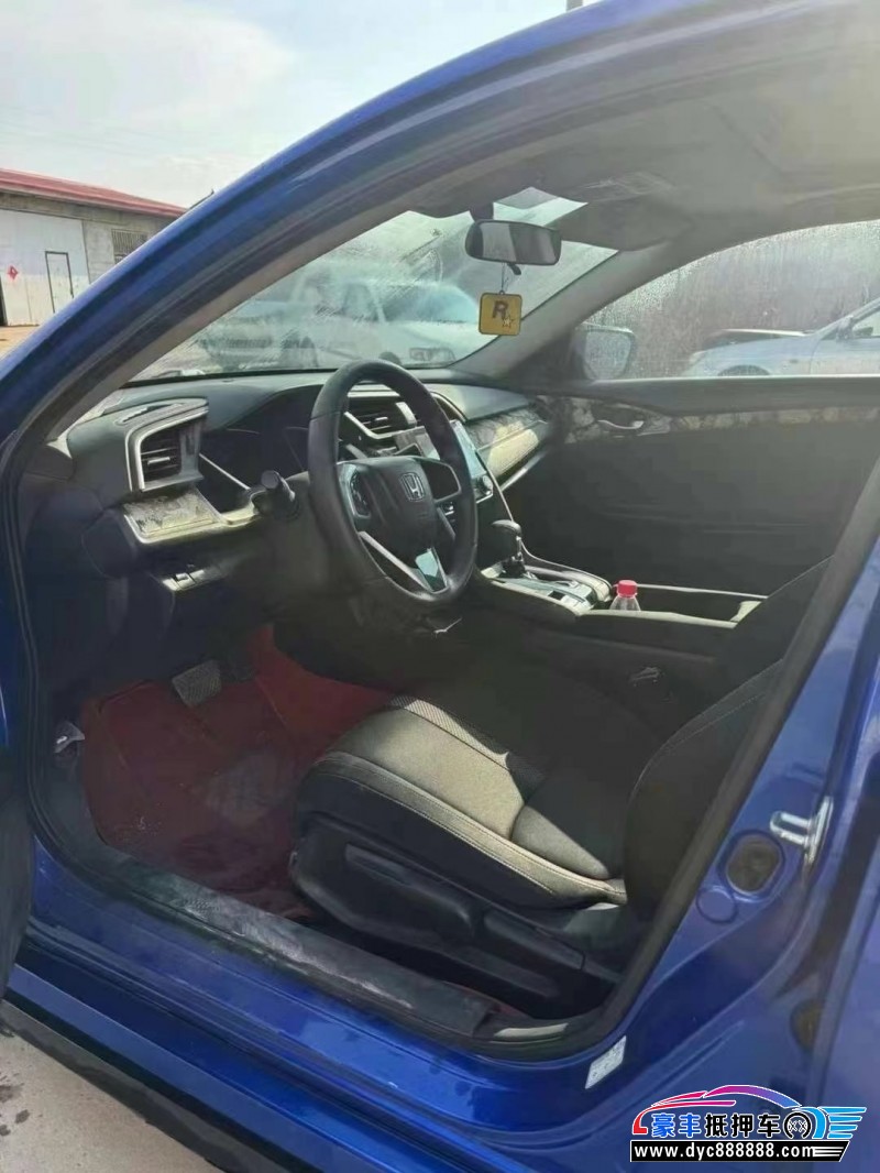 19年本田思域轿车抵押车出售