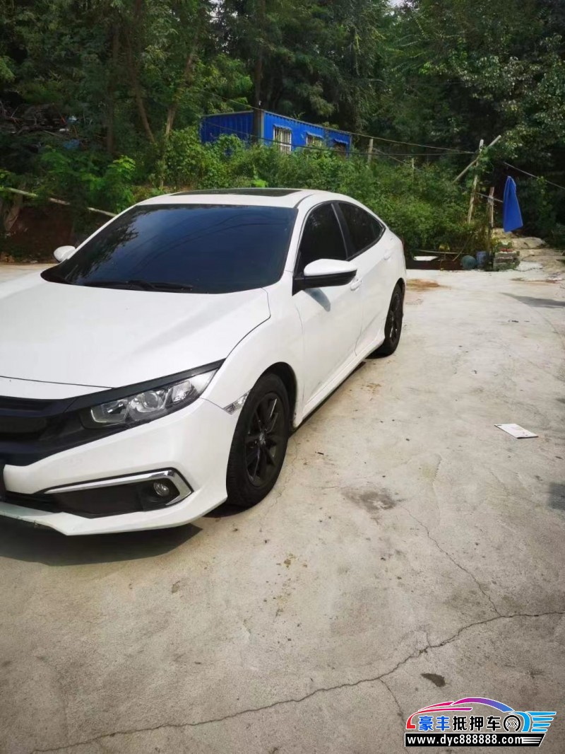 21年本田思域轿车抵押车出售