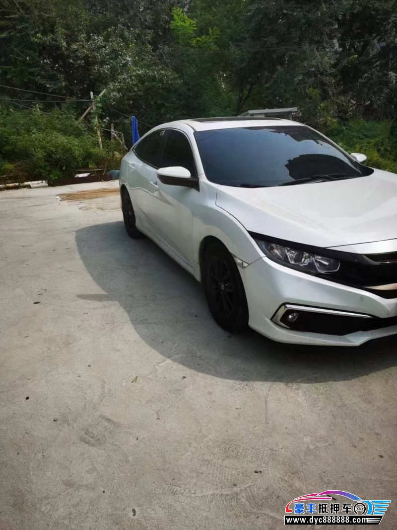 21年本田思域轿车抵押车出售