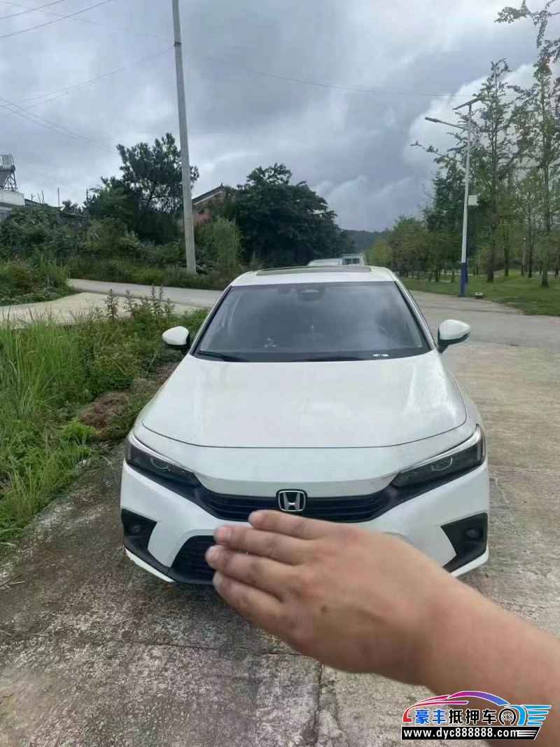 24年本田思域轿车抵押车出售