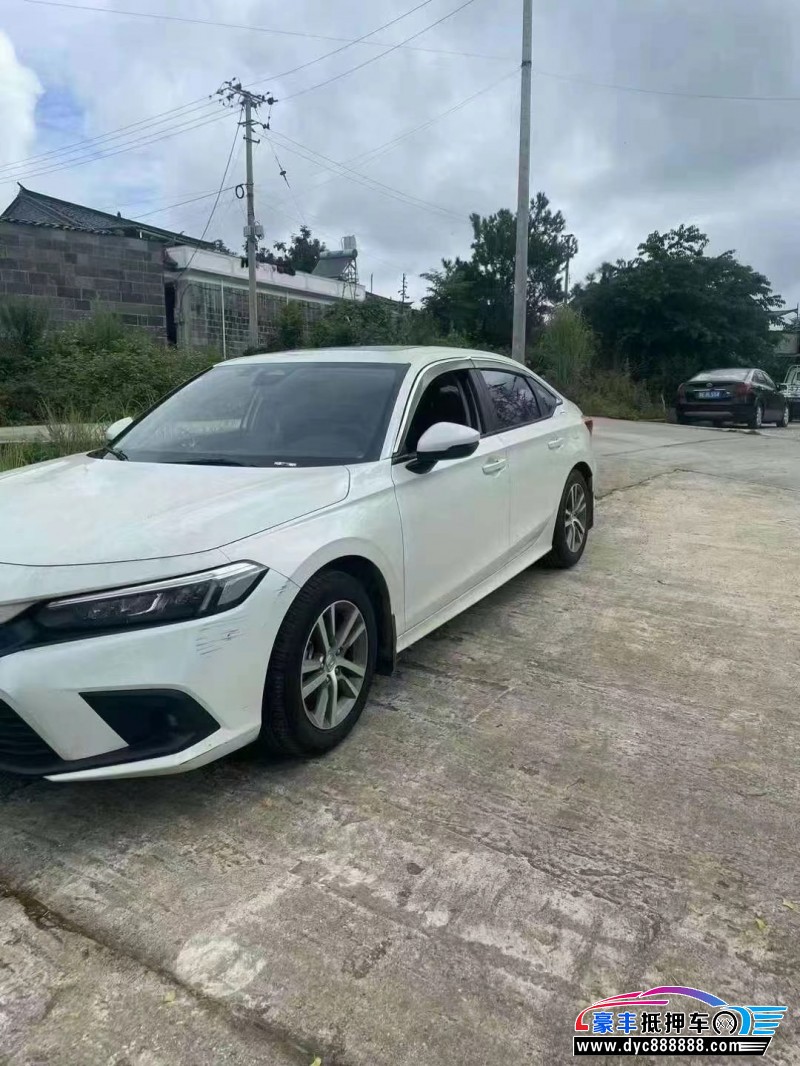 24年本田思域轿车抵押车出售