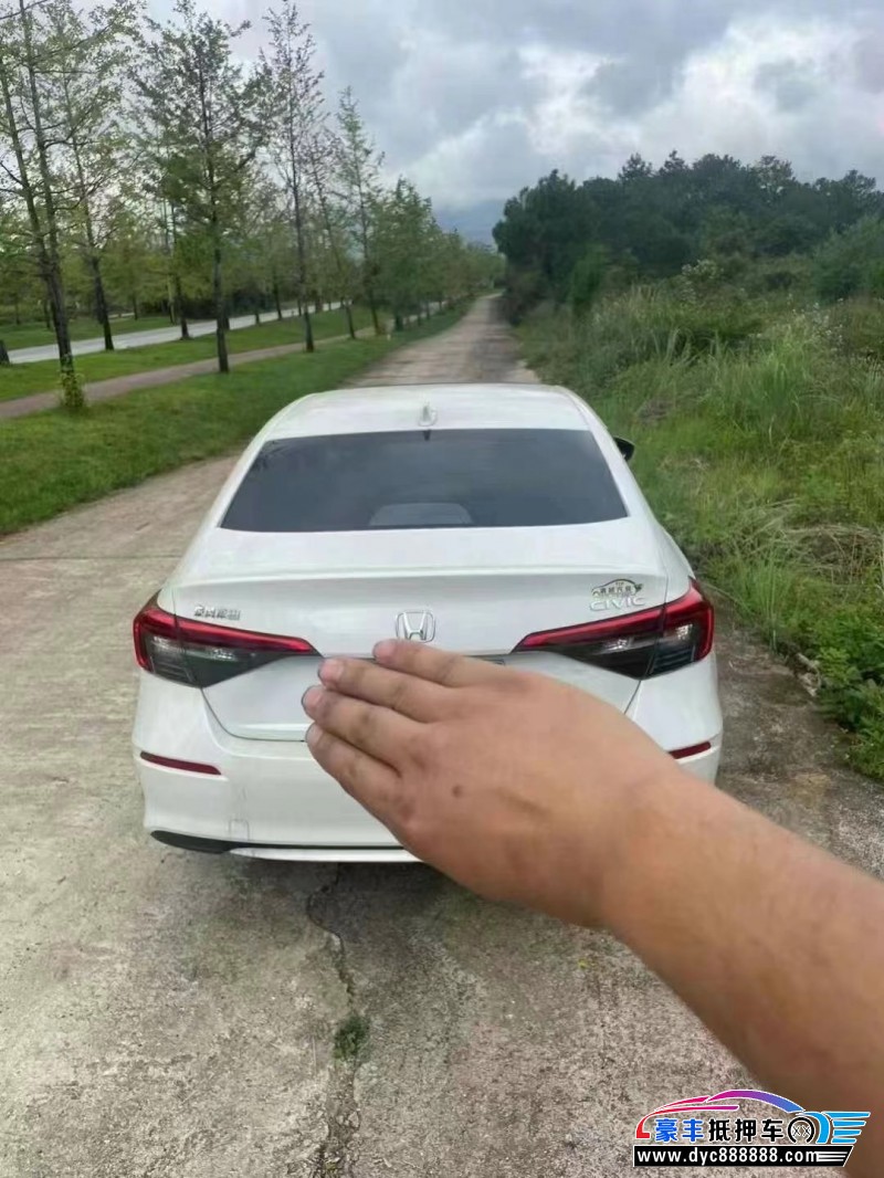 24年本田思域轿车抵押车出售