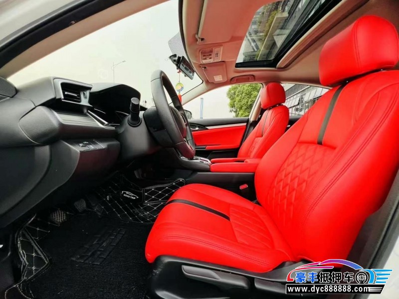 19年本田思域轿车抵押车出售