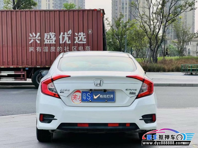 19年本田思域轿车抵押车出售