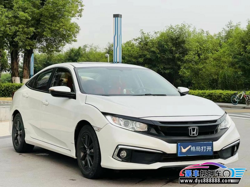 19年本田思域轿车抵押车出售