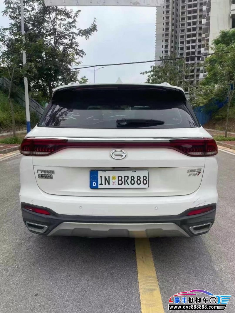 19年传祺GS5轿车抵押车出售