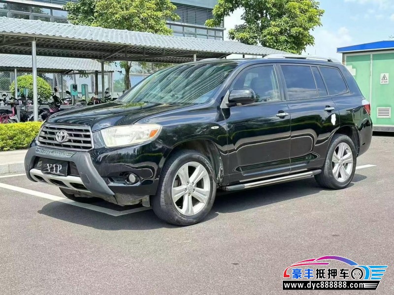 10年丰田汉兰达轿车抵押车出售