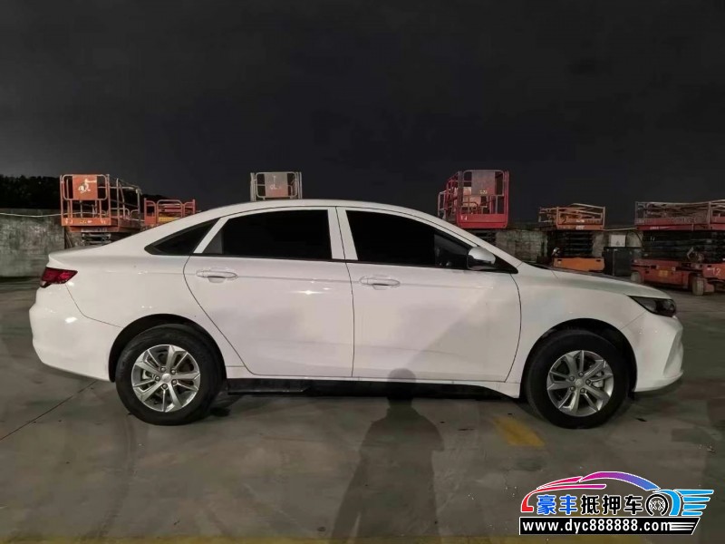 24年吉利帝豪EV轿车抵押车出售