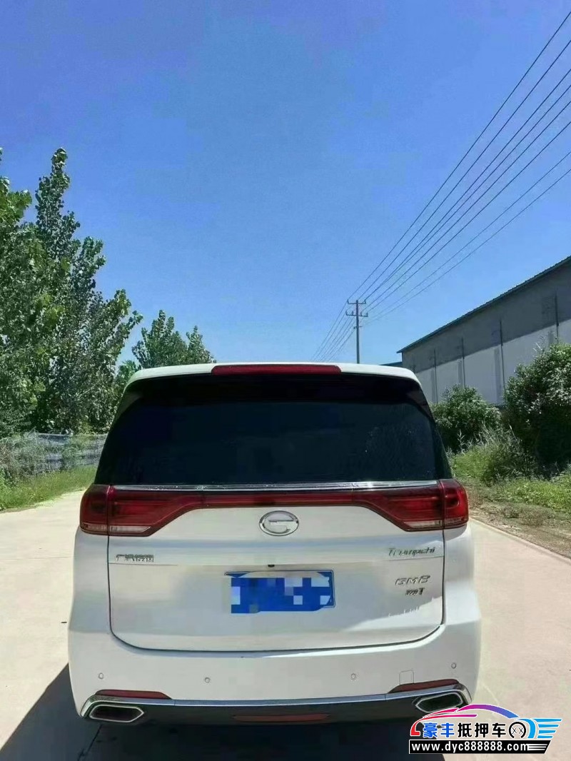 18年传祺GM8轿车抵押车出售