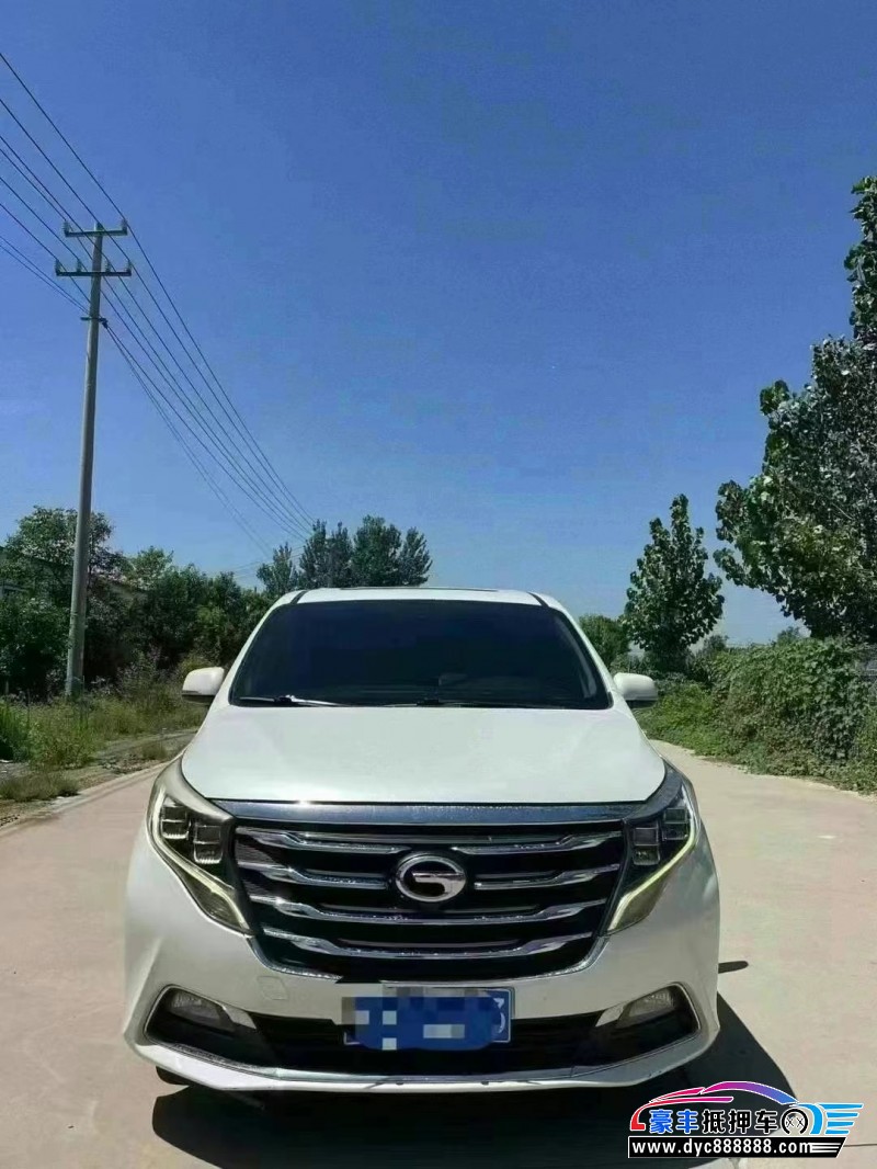 18年传祺GM8轿车抵押车出售