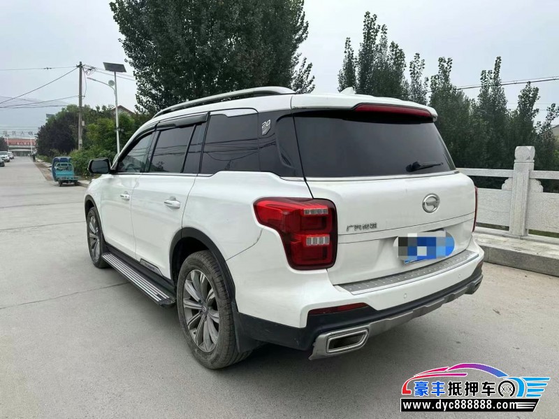 20年传祺GS8SUV抵押车出售