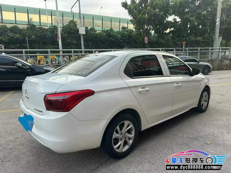 19年雪铁龙爱丽舍轿车抵押车出售